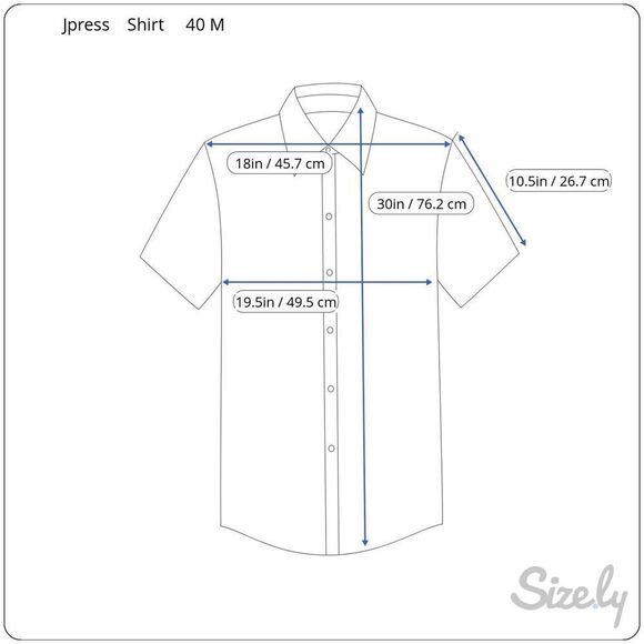 J.Press Rare Blue Tye Short Sleeve Button Up Shirt Mens 40 Read - Picture 8 of 8
